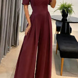 Mono con Mangas Abullonadas para Mujer – Elegancia Clásica y Estilo Actual
