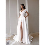 Vestido Largo con Abertura Alta para Mujer – Glamour Sofisticado y Silueta de Impacto
