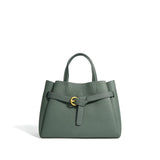 Bolso Satchel Estructurado con Hebilla – Elegancia Sofisticada