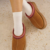 Platform Slip-On Winter Slippers for Warm Everyday Comfort
