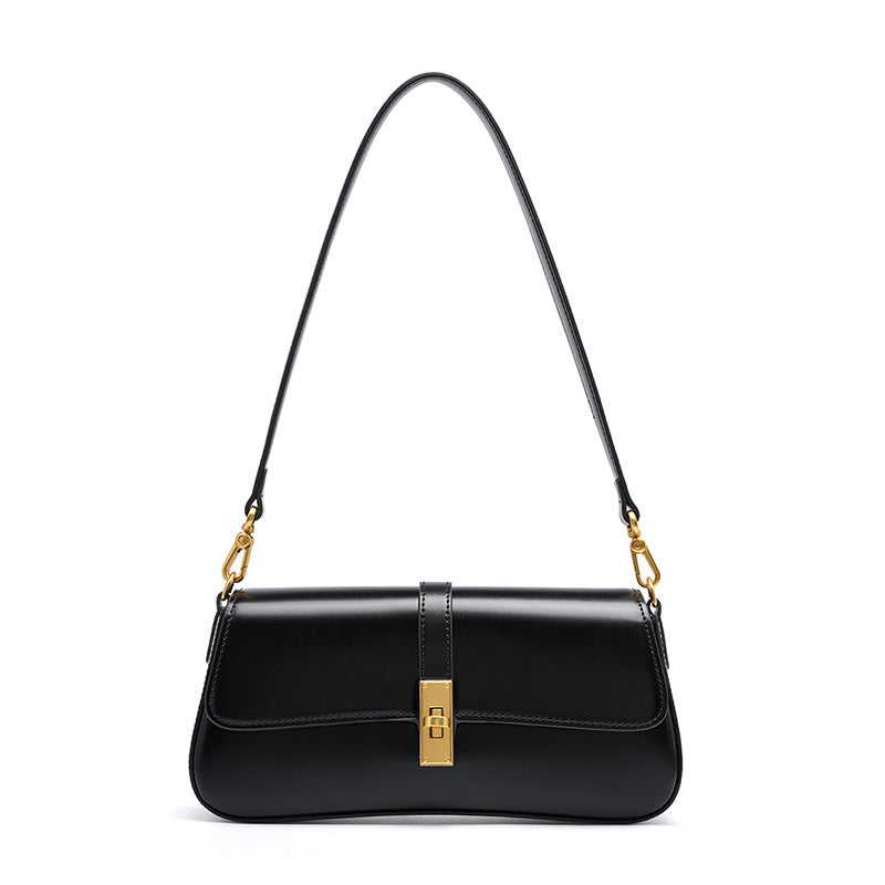 Bolso de Hombro de Cuero Genuino – Diseño Elegante y Atemporal