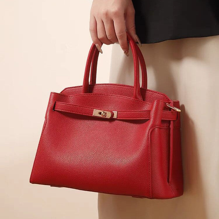 Bolso Clásico de Cuero – Estructurado, Atemporal y Elegante