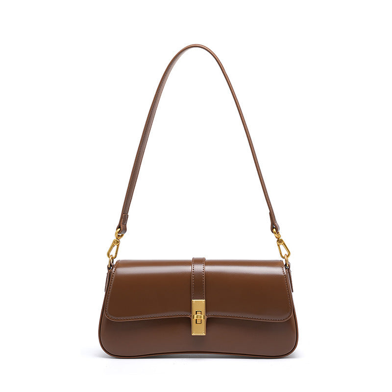 Bolso de Hombro de Cuero Genuino – Diseño Elegante y Atemporal