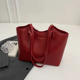 Bolso Shopper Ruby de Cuero Auténtico