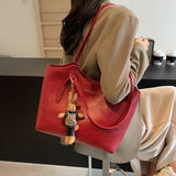 Bolso Shopper Ruby de Cuero Auténtico