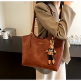 Bolso Shopper Ruby de Cuero Auténtico