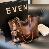 Bolso Shopper Ruby de Cuero Auténtico