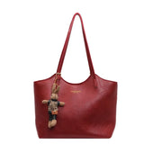 Bolso Shopper Ruby de Cuero Auténtico