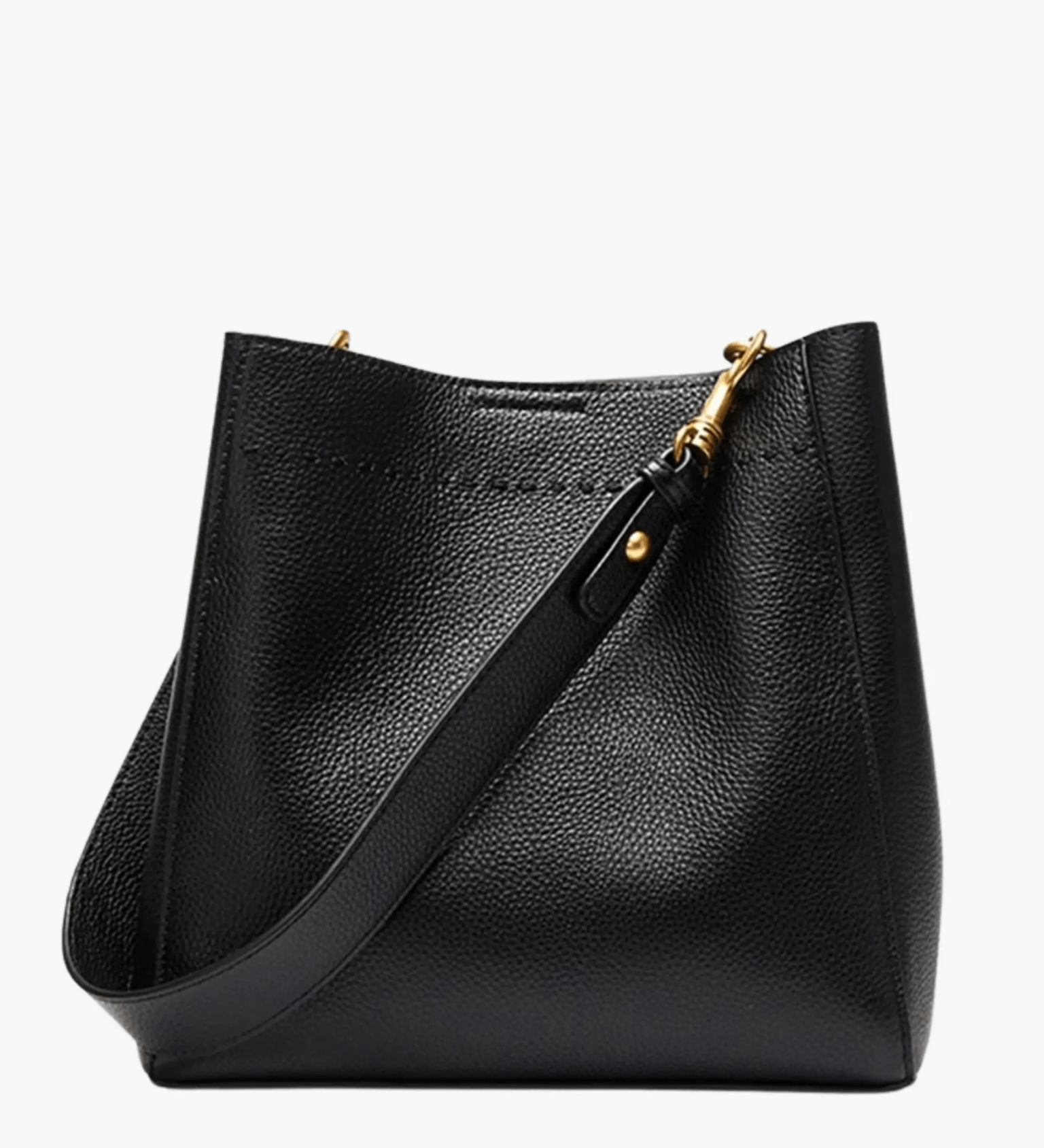 Bolso de Hombro Bucket Phoebe de Piel Auténtica – Elegancia para Cada Día