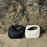 Bolso Mini Piper de Cuero Vegano Trenzado – Asa con Nudo