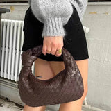 Bolso Mini Piper de Cuero Vegano Trenzado – Asa con Nudo