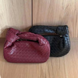 Bolso Mini Piper de Cuero Vegano Trenzado – Asa con Nudo