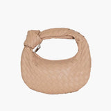 Bolso Mini Piper de Cuero Vegano Trenzado – Asa con Nudo