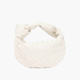 Bolso Mini Piper de Cuero Vegano Trenzado – Asa con Nudo