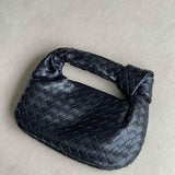 Bolso Mini Piper de Cuero Vegano Trenzado – Asa con Nudo