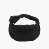 Bolso Mini Piper de Cuero Vegano Trenzado – Asa con Nudo