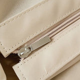 Bolso Redondo de Paja con Solapa Étnica