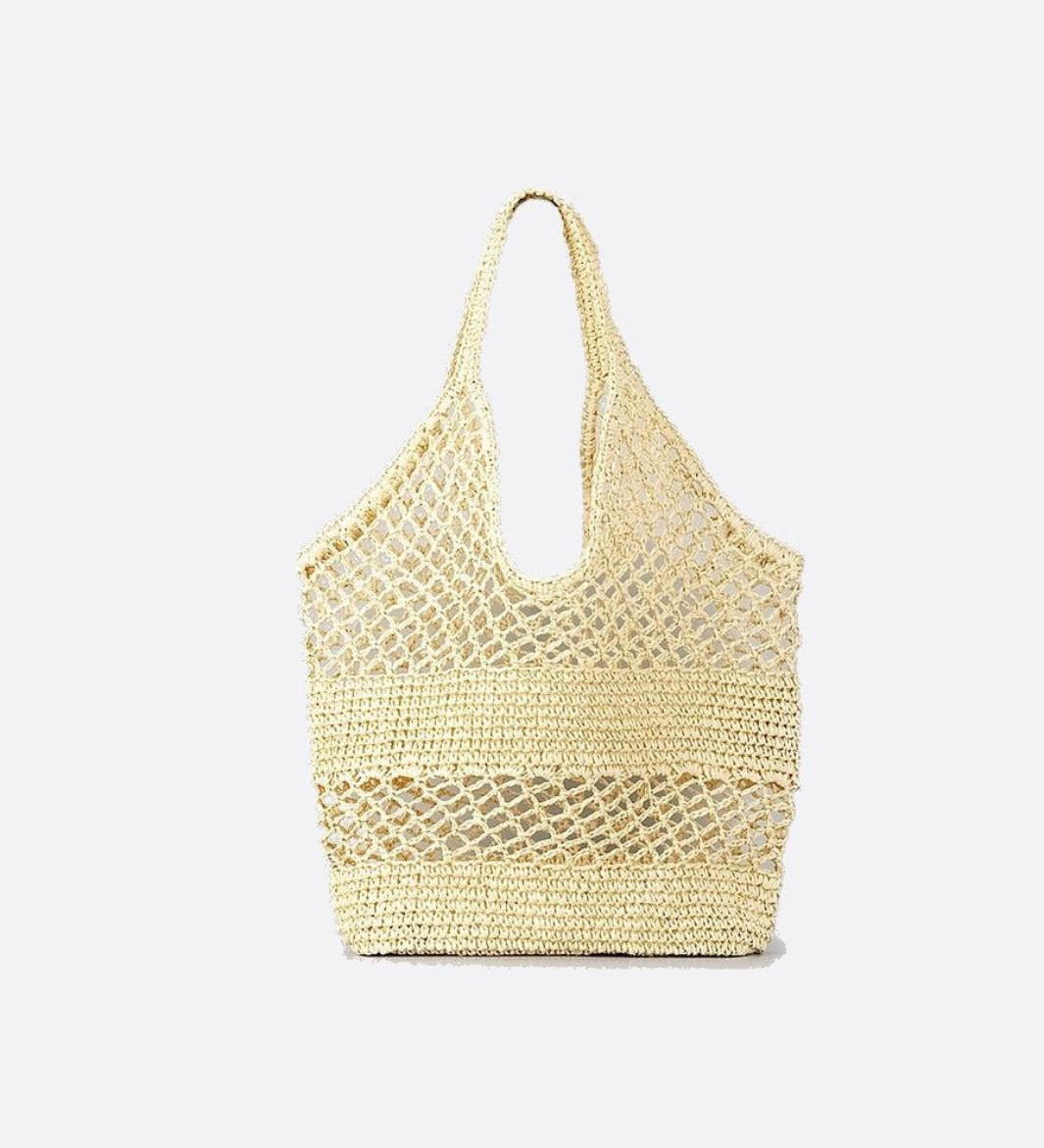 Bolso Tote de Crochet Tejido a Mano – Ligero y Estiloso
